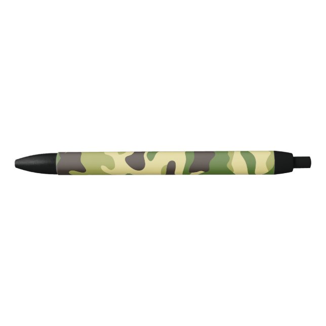 Caneta Preta Camuflagem (Frente)