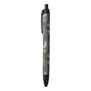 Caneta Preta Camuflagem do Exército   
