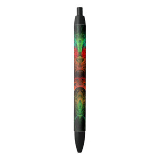 Caneta Preta Carnaval Abstrato Art