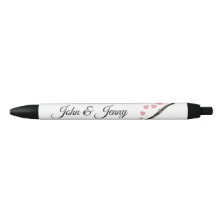 Caneta Preta Casamento Personalizado Por Músico Clarinet Favore