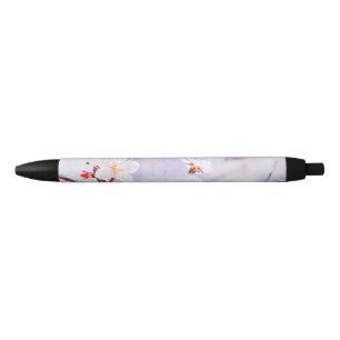 Caneta Preta Cereja Japonesa - Sakura em Bloom