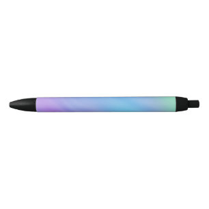 Caneta Preta Céu Cor-de-Rosa Suave Feminino