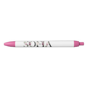 Caneta Preta Chamo-me Sofia. Chamo-me Sofia.