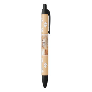 Caneta Preta Chihuahua Pintura De Cachorro De Cabelo Longo