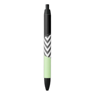 Caneta Preta Cinza Zigzag, Cinza Chevron, Zigzag Patterno, Casa