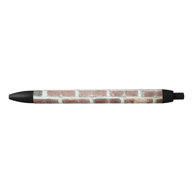 Caneta Preta Cinzas Têxteis Vermelhos Paredes (Frente)
