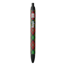 Caneta Preta Clan Boyd Tartan