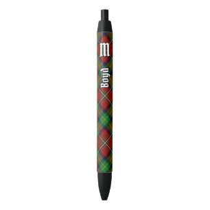Caneta Preta Clan Boyd Tartan