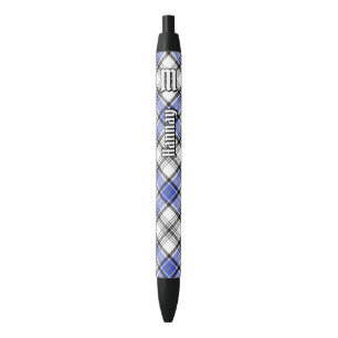 Caneta Preta Clan Hannay Tartan