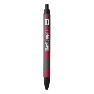 Caneta Preta Clan MacDougall Tartan