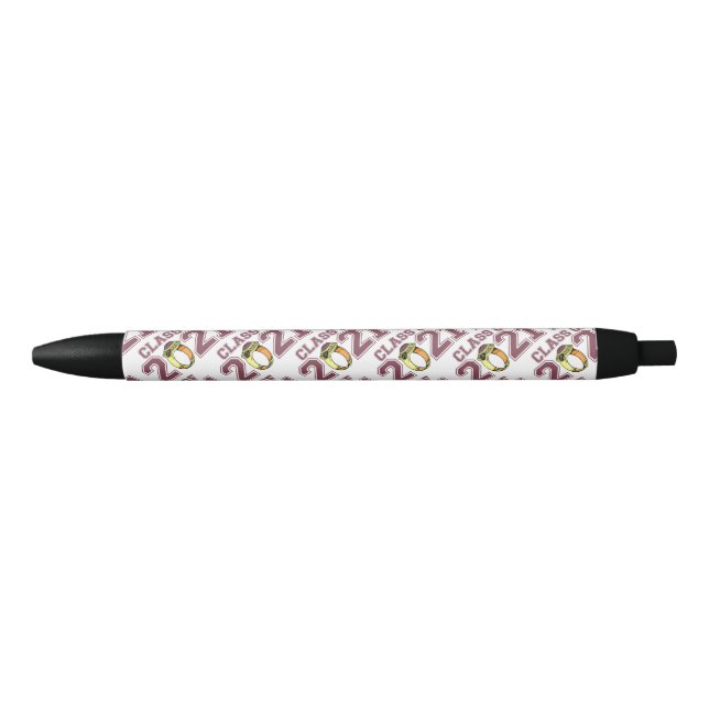 Caneta Preta Classe De Anel De Classe 2021 (Maroon) (Frente)