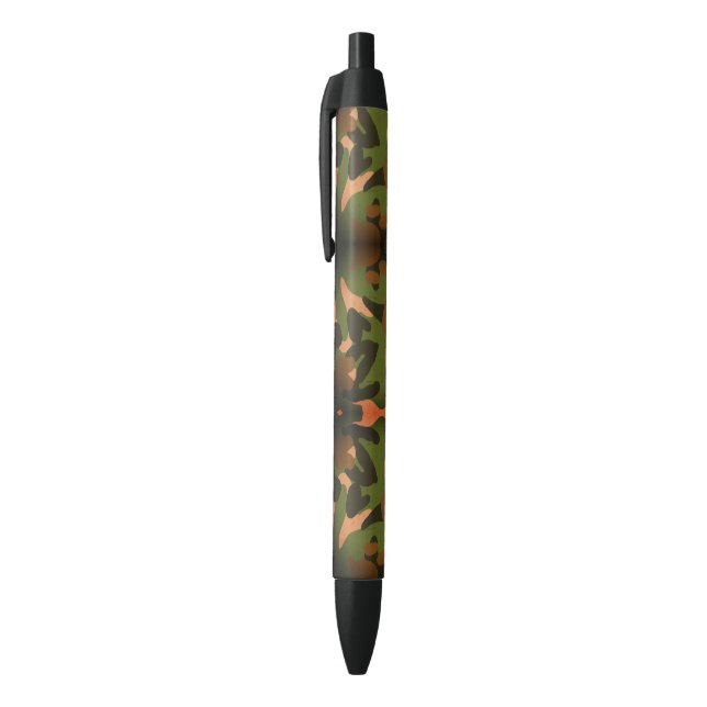 Caneta Preta Classic Military Camo Pattern (Topo (Vertical))