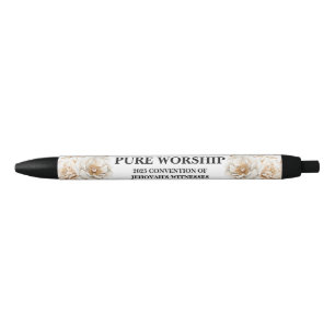 Caneta Preta Convenção sobre o Culto Puro Personalizado de 2025