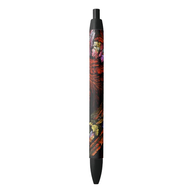 Caneta Preta Cor Harmonia Abstrato Art (Frente Vertical)