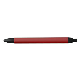 Caneta Preta Cor Sólida Vermelho Escuro Simples
