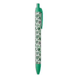 Caneta Preta Crazy Love (Verde)