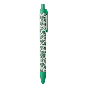 Caneta Preta Crazy Love (Verde)