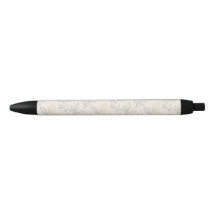 Caneta Preta Creme Botânico & Folha Natureza