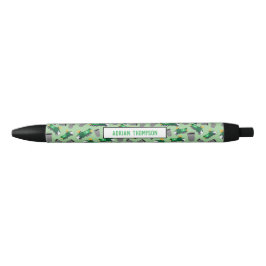 Caneta Preta Crianças-Padrão De Caminhões De Lixo reciclagem