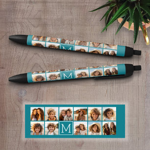 Caneta Preta Crie seu próprio Monograma Personalizado de Colag