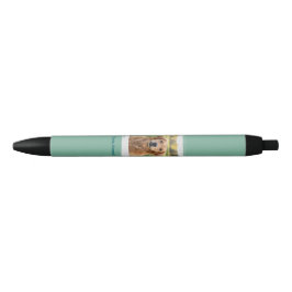 Caneta Preta Custom Pet Photo & Name Ink Pen | Office Supplies