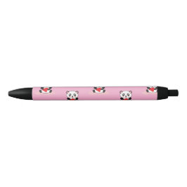 Caneta Preta Cute Kawaii Panda Caneta-Animal Stationery para a