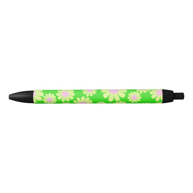 Caneta Preta Daisy Green (Frente)