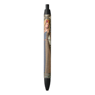 Caneta Preta Dama Medieval