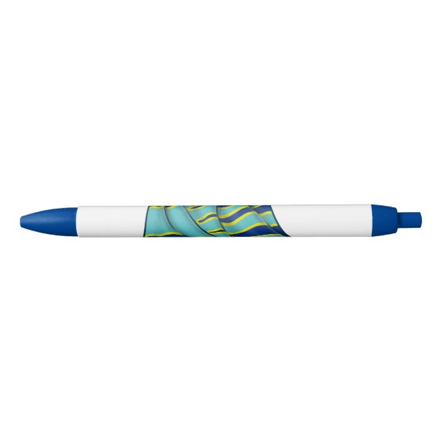 Caneta Preta Deafflag / Sumainflag (Frente)