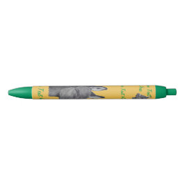 Caneta Preta desenho a lápis preto e branco de burro giro