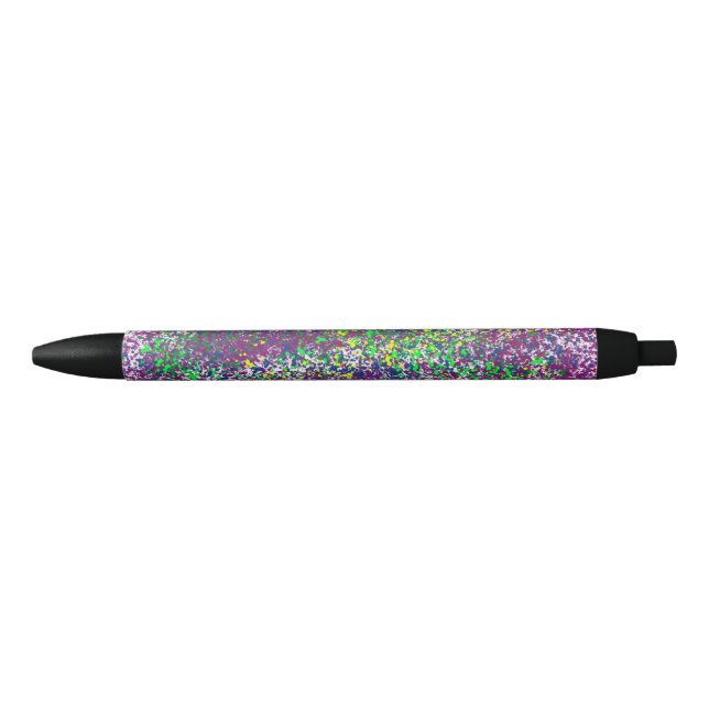 Caneta Preta Dizzy Splatter (Frente)