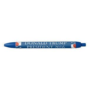 Caneta Preta Donald Trump Presidente 2016