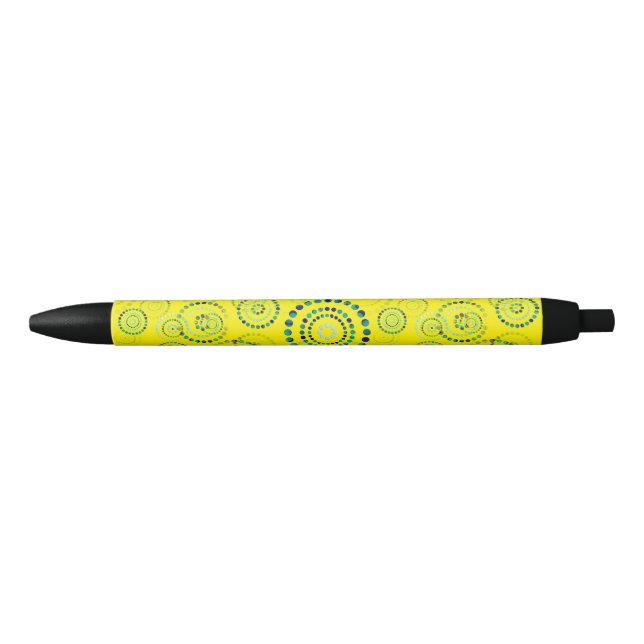 Caneta Preta Dts Circle Power Flowers II + seu backgr. & ideia (Frente)