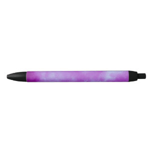 Caneta Preta Efeito de nuvem de na moda Storm Purple