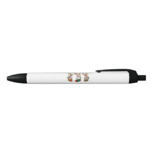 Caneta Preta Engraçado Boxol de Natal Luz de Natal Meias de Nat