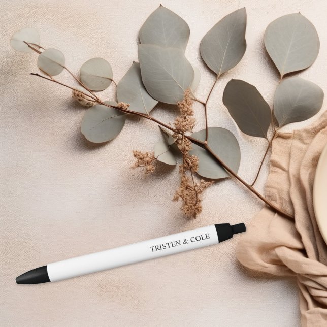 Caneta Preta Escrevendo Moderno Clássico (Criador carregado)