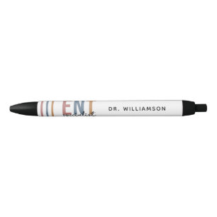 Caneta Preta Especialista em ENT Doctor ENT Personalizado
