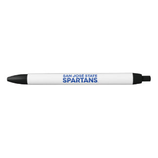Caneta Preta Estado Spartans Wordmark de San Jose