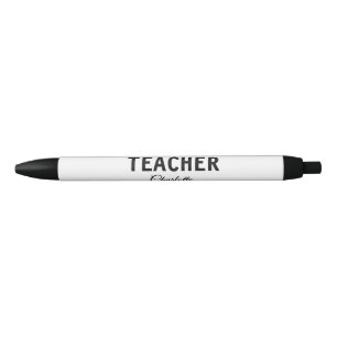 Caneta Preta Eu sou professor escola Faculdadeadicione seu nome