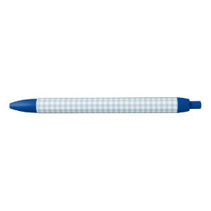 Caneta Preta F & L Blue Gingham