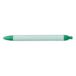 Caneta Preta F & L Green Gingham