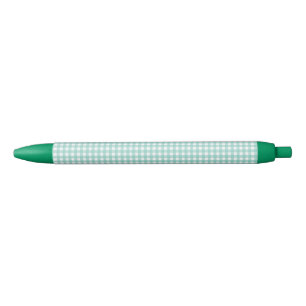 Caneta Preta F & L Green Gingham