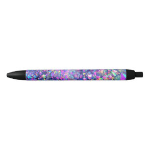 Caneta Preta Falln Bubble Crystals