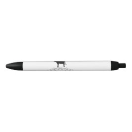 Caneta Preta Farm decorative cow Silhouette