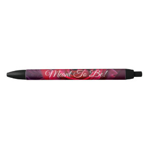 Caneta Preta Favoritos da recepção de casamento da rosa verme