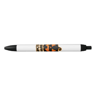 Caneta Preta Feliz Halloween para Homens e Mulheres - Pumpkin H