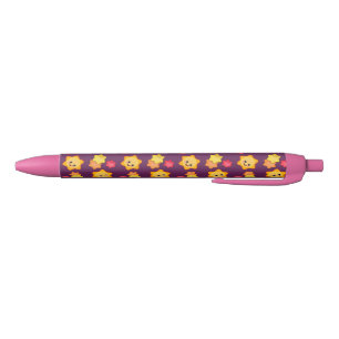 Caneta Preta Feliz Sunshine Star Cheerful Bright Motivation Kid