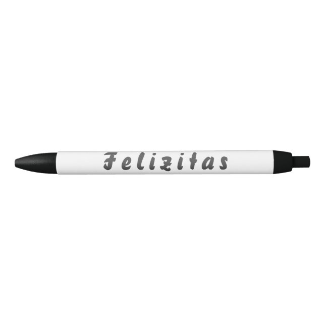 Caneta Preta Felizitas Kugelschreiber (Frente)