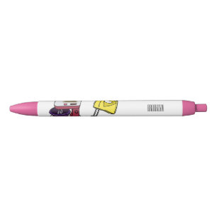 Caneta Preta Figura de desenho animado do Mixer