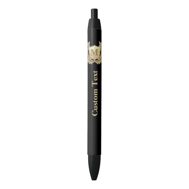 Caneta Preta Fio com blindagem (Frente Vertical)